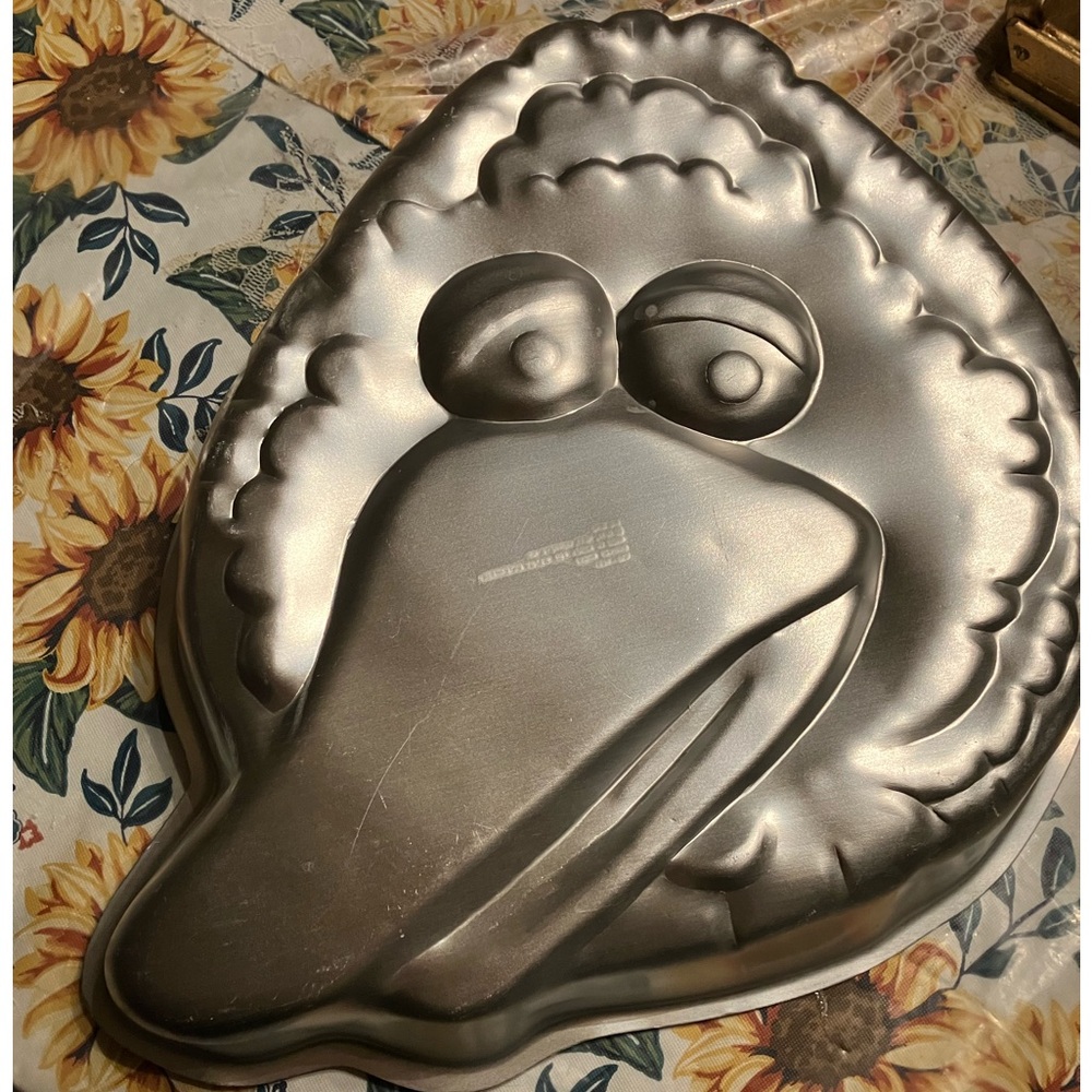 Vintage Sesame Street Wilton Cake Pan Big Bird 502-7407 Muppets Inc 1977